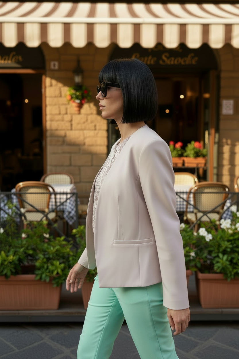 Iris Blush Blazer