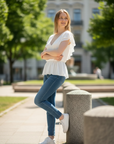 Coastal Breeze Pintuck Blouse