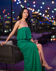 BCBG MaxAzaria Green Goddess Dress