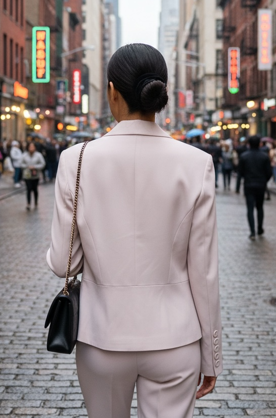 Iris Blush Blazer