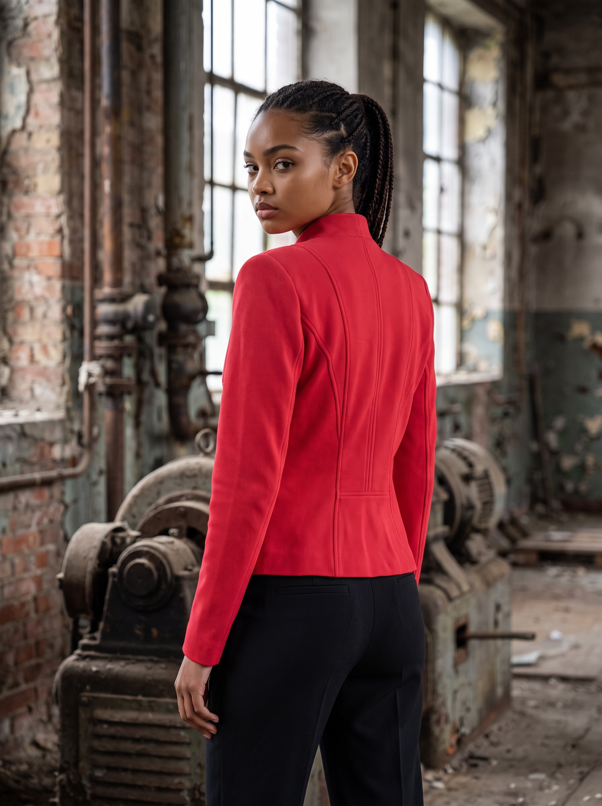 Iris Setlakwe Scarlet Power Blazer