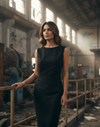 Midnight Elegance Sheath Dress